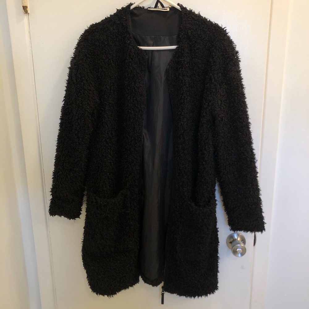 Black Zip up Jacket